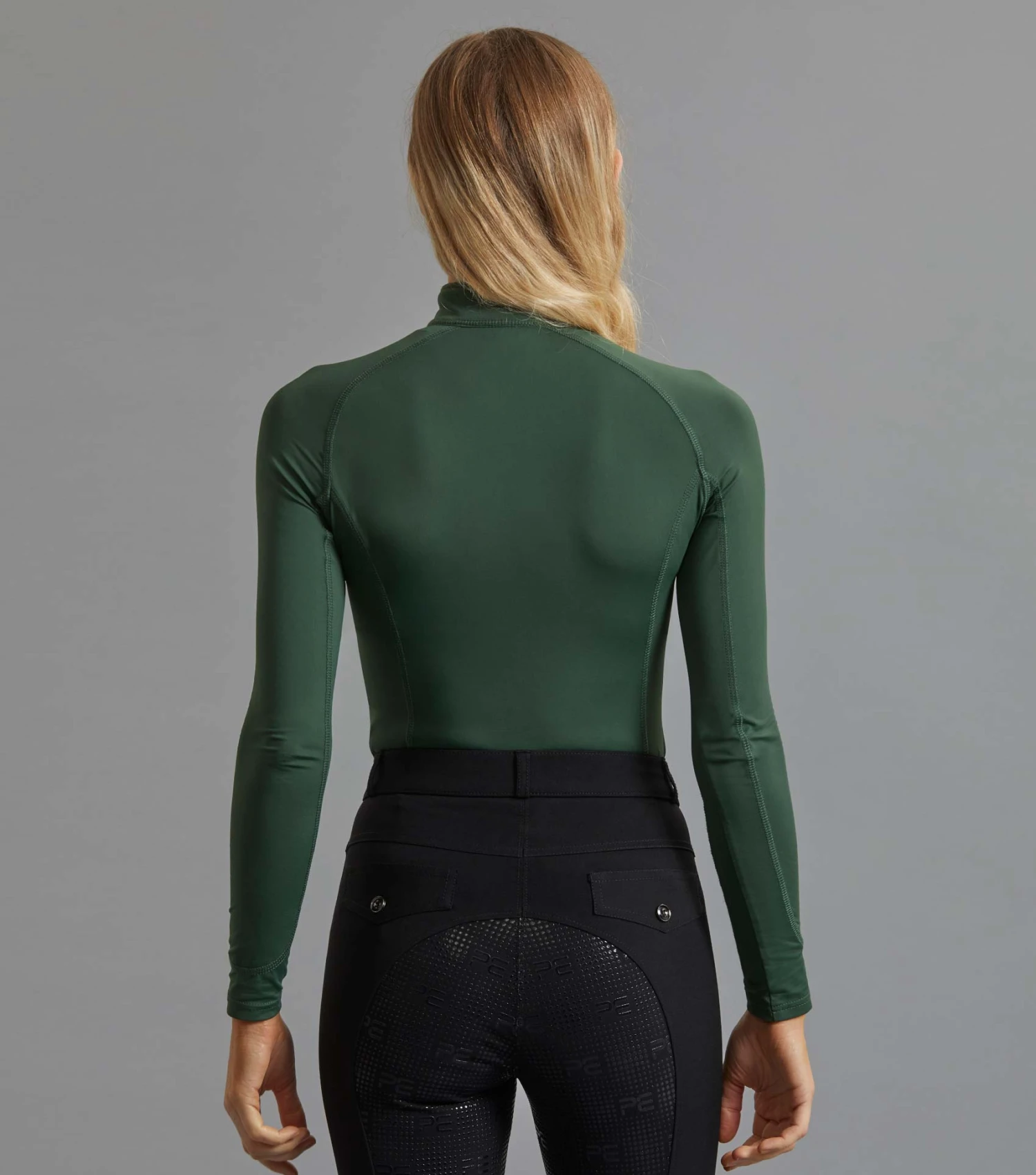 Ombretta Ladies Technical Riding Top Ombretta Ladies Technical Riding Top -Premier Equine Store ombretta base layer green 2