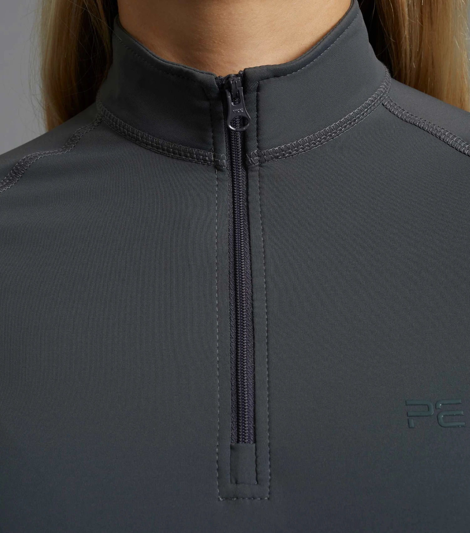 Ombretta Ladies Technical Riding Top Ombretta Ladies Technical Riding Top -Premier Equine Store ombretta base layer grey 3