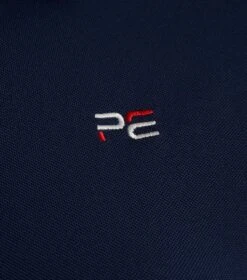 PE Ladies Team Polo Shirt -Premier Equine Store pe polo shirt navy 6