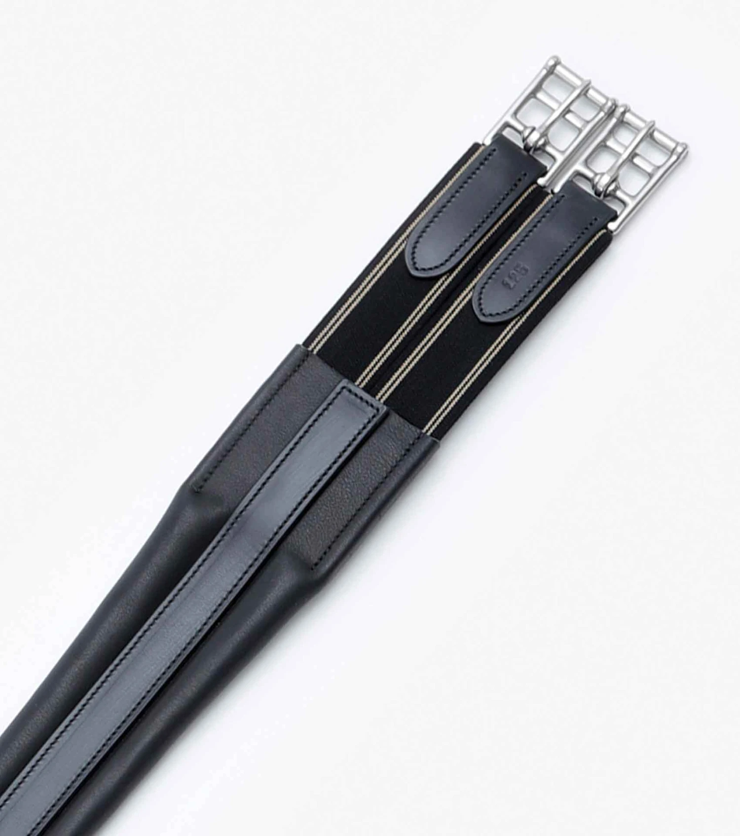Rapone Leather Girth Rapone Leather Girth -Premier Equine Store rapone leather girth 8025 46blk 832899
