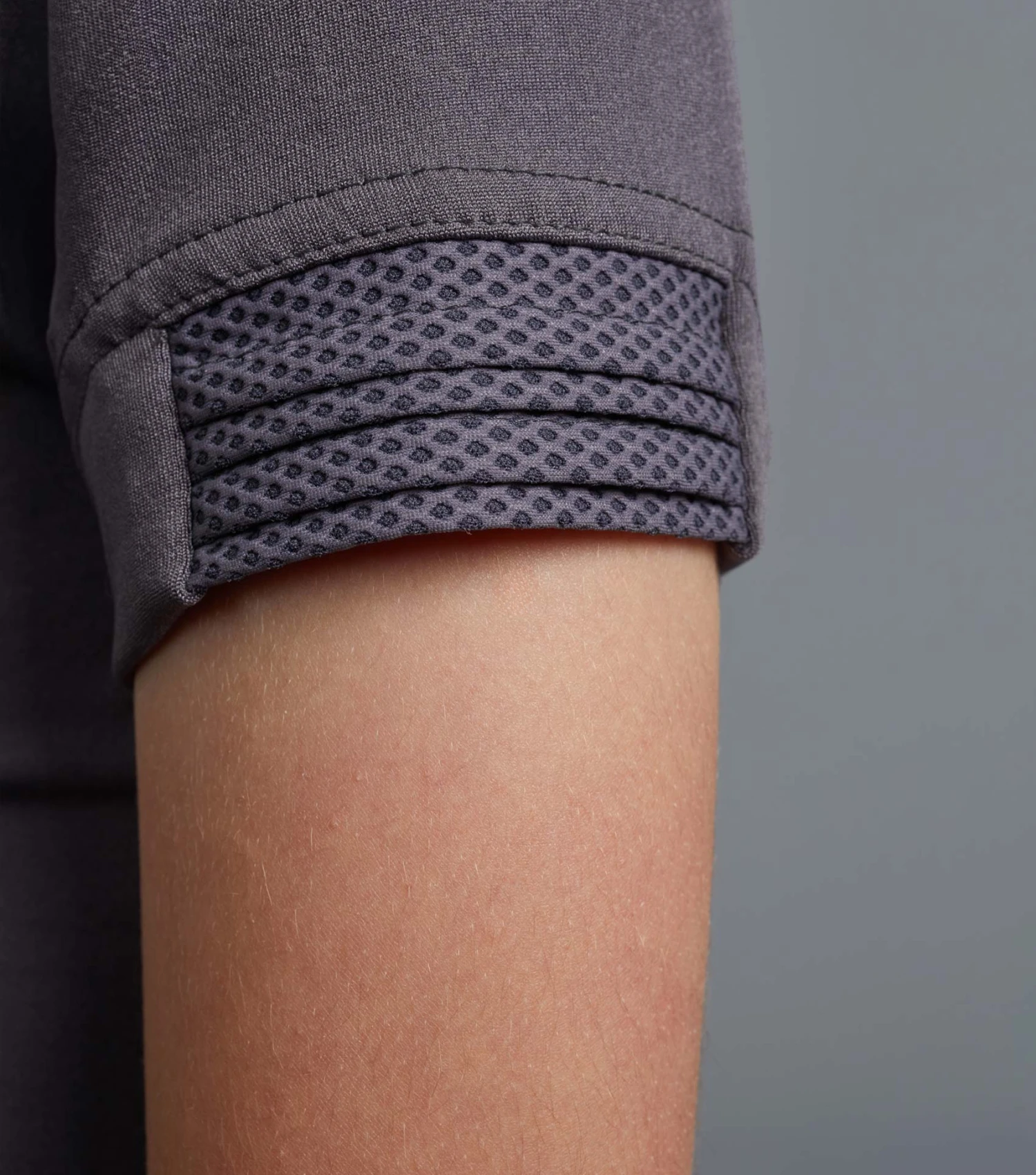 Mini Remisa Girl's Technical Short Sleeve Riding Top Mini Remisa Girl's Technical Short Sleeve Riding Top -Premier Equine Store remisa top kids Grey 5