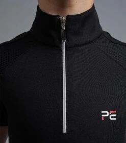 Mini Remisa Girl's Technical Short Sleeve Riding Top 5 Mini Remisa Girl's Technical Short Sleeve Riding Top -Premier Equine Store remisa top kids black 4