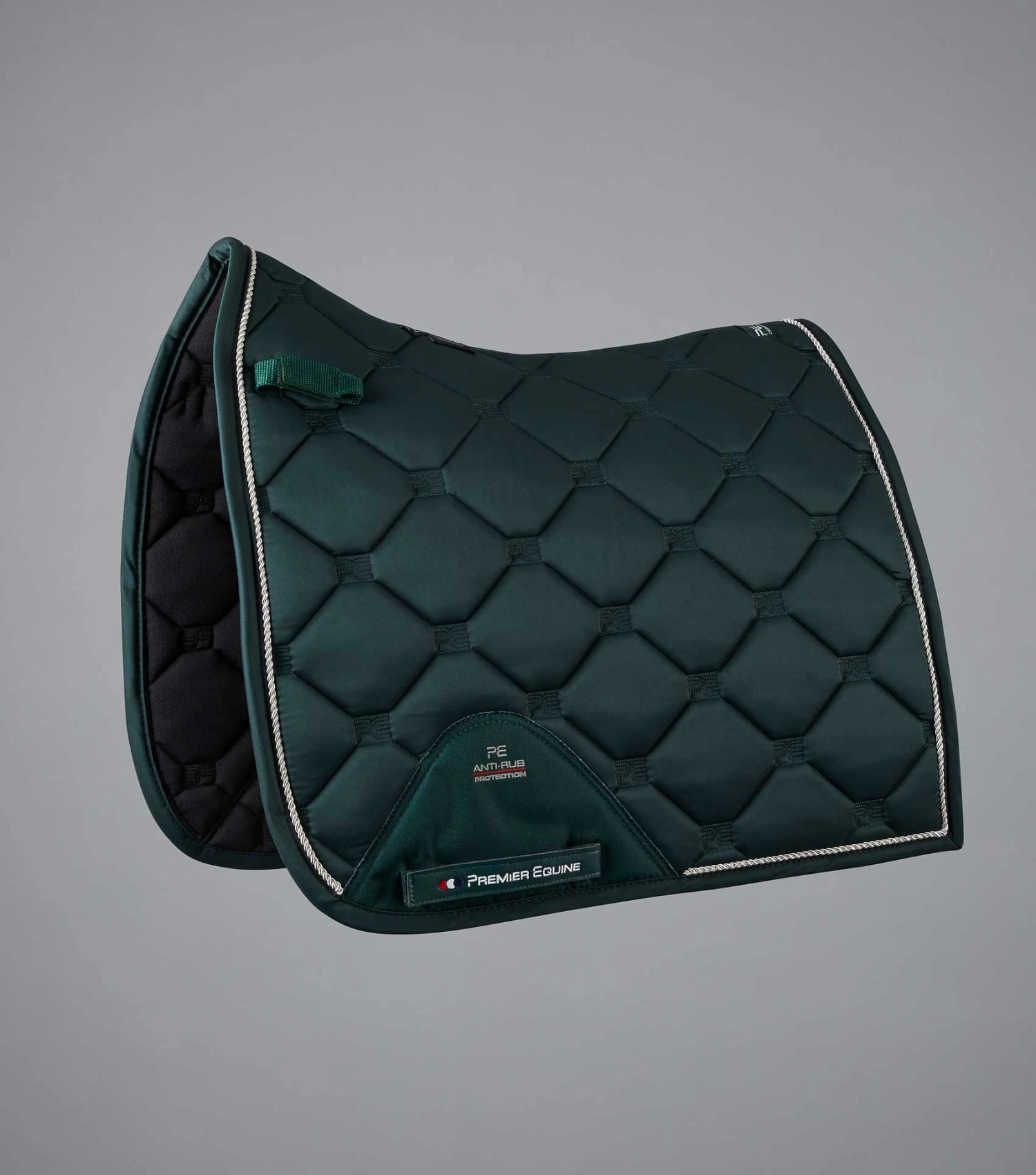 Saltare Close Contact Dressage Square Saltare Close Contact Dressage Square -Premier Equine Store saltare saddle pad dressage green 1