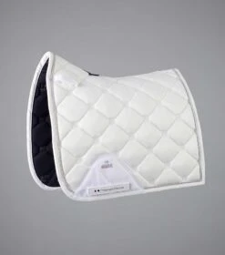Saltare Close Contact Dressage Square 17 Saltare Close Contact Dressage Square -Premier Equine Store saltare saddle pad dressage white 1