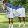 ShowerTex Fly Rug With Surcingles -Premier Equine Store showertex stay dry fly rug blue 1