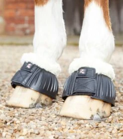 Premier Equine Store 37 Techno Wool Rubber Bell Over Reach Boots