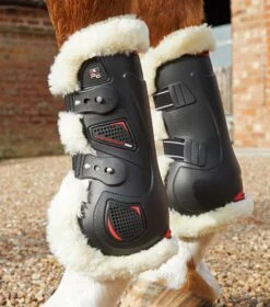 Techno Wool Tendon Boots 5 Techno Wool Tendon Boots -Premier Equine Store techno wool tendon boots 1039mblk 697979