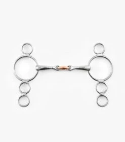 Three Ring Dutch Gag With Copper Lozenge