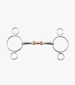 Two Ring Gag With Copper Lozenge