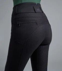 Virtue Ladies Full Seat Gel Riding Breeches -Premier Equine Store virtue ladies breeches black3