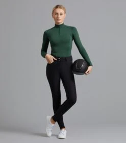 Virtue Ladies Full Seat Gel Riding Breeches -Premier Equine Store virtue ladies breeches black6