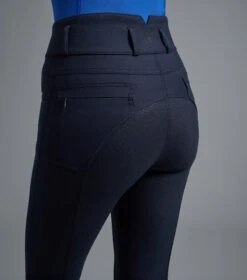 Virtue Ladies Full Seat Gel Riding Breeches -Premier Equine Store virtue ladies breeches navy 3