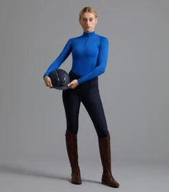Virtue Ladies Full Seat Gel Riding Breeches -Premier Equine Store virtue ladies breeches navy 6