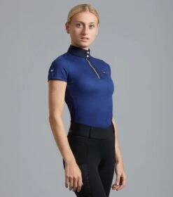Amia Ladies Technical Short Sleeve Riding Top -Premier Equine Store web 6 v2